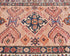 3x5 Kazak Afghan Hand Knotted Geometric Wool Area Rug